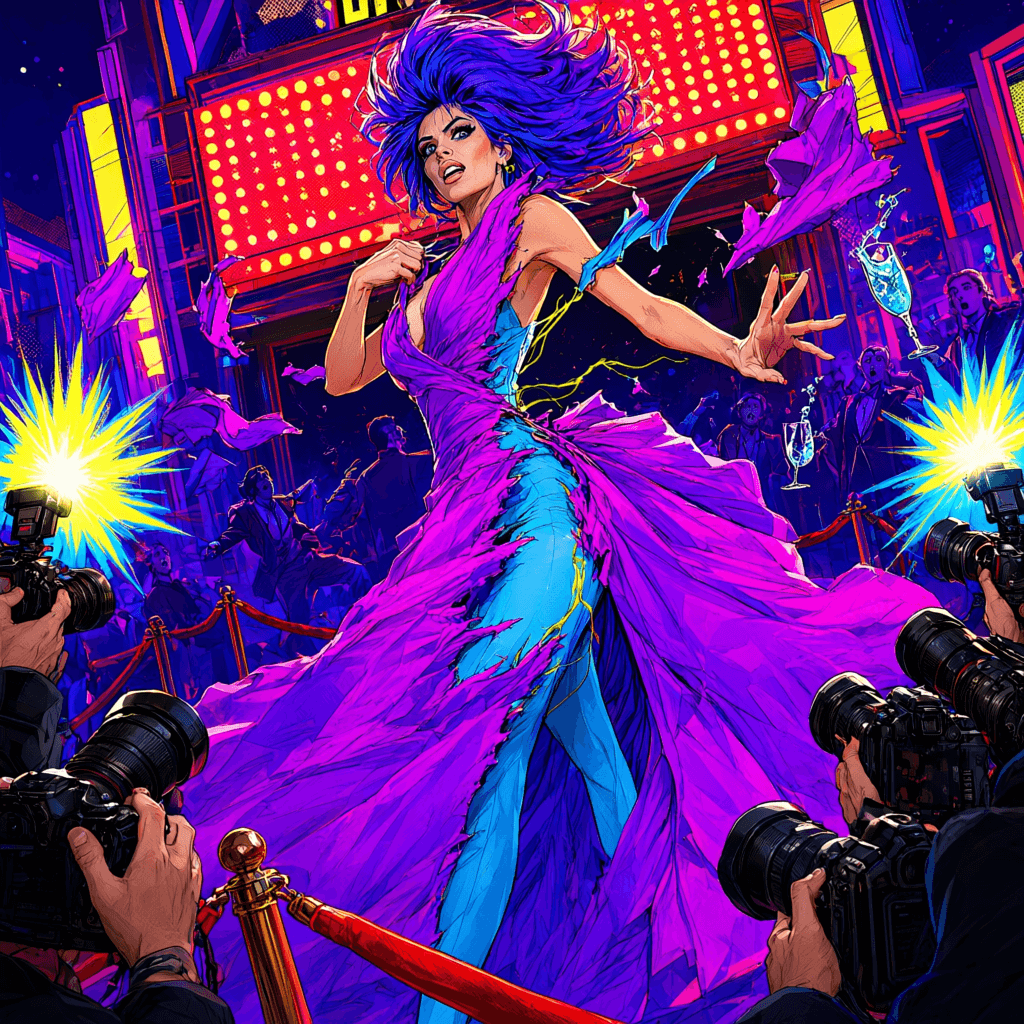 Cover art for The Gown Survived (Barely), inspired by: Charlie Hunnam nearly stepped on Zendaya's custom Prada at the 2026 Emmys, saying she was 'ushered at full speed' before girlfriend Morgana McNelis…